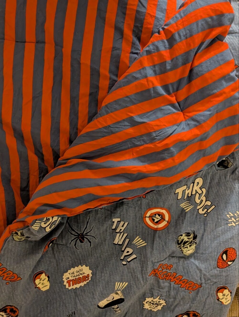 pillowfort x marvel comforter